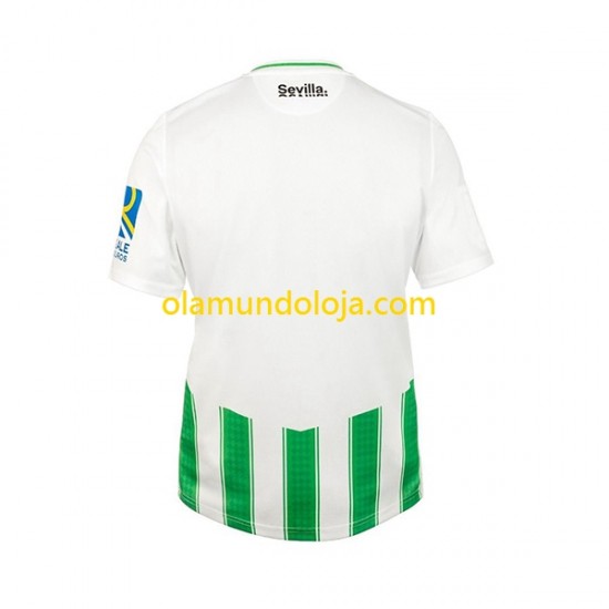 Camisola Real Betis Homem Equipamento Primeiro 2023-2024 Manga Curta